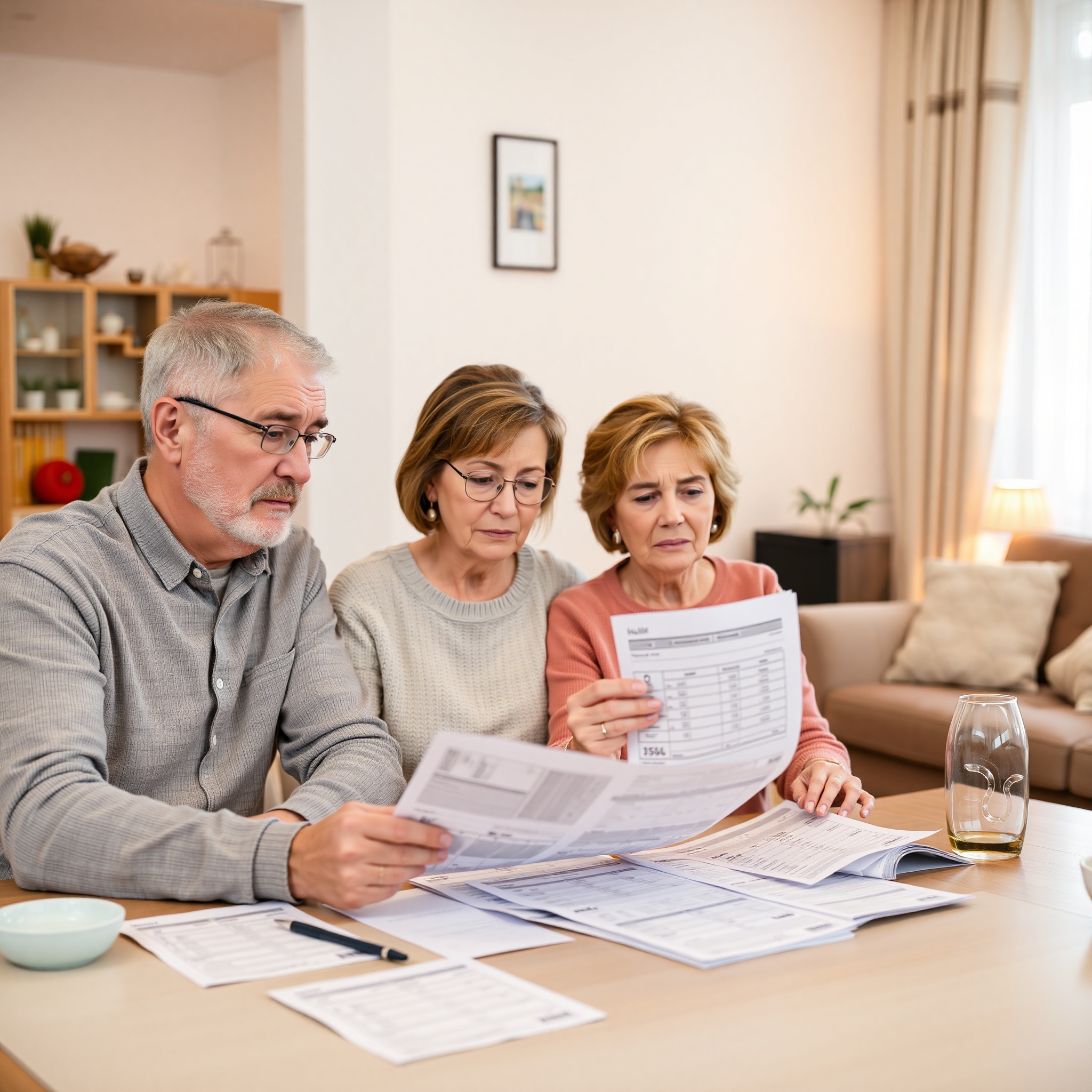 Изображение семьи, получающей помощь при погашении коммунальных платежей